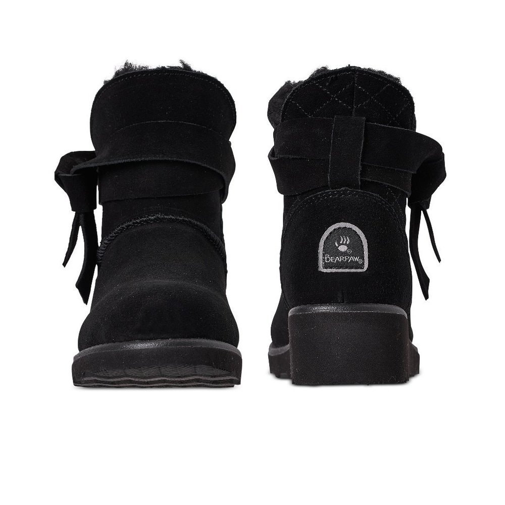 NEW BEARPAW Little Girls' Maxine Wedge Boots - Picture 3 of 13